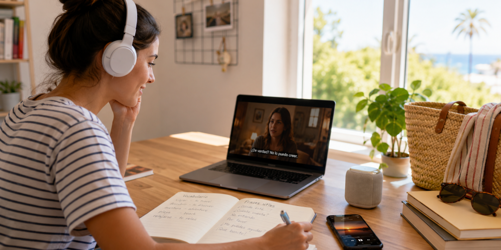 Aprende idiomas con series y música