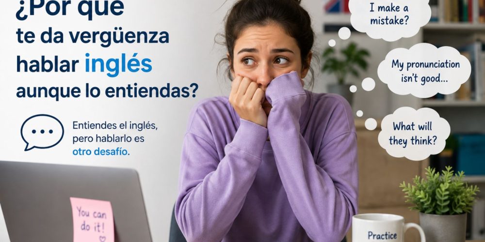 ¿Por qué te da vergüenza hablar inglés aunque lo entiendas?
